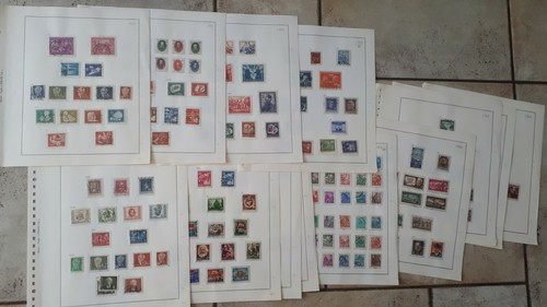 GERMANY STAMP COLLECTION FROM 1950 ENTER ALL PHOTOS DEAL