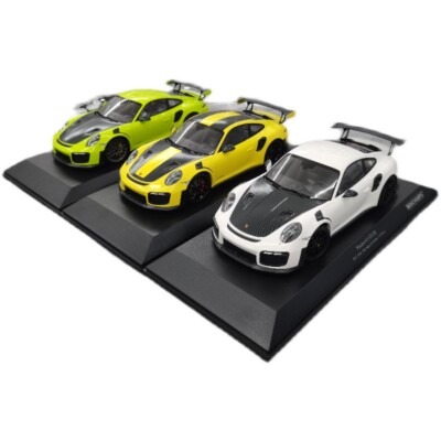 Minichamps 1:18 Porsche 911 991.2 GT2 RS Diecast Car Model Toys