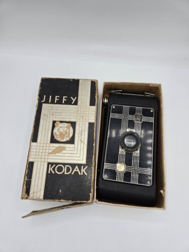 Jiffy Kodak Six 16 Series Camera Original Box Parts Only