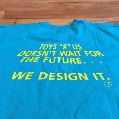 Vintage Toys R Us Concept 2000 Emoloyee Uniform Shirt 1999 Sz XL Toy