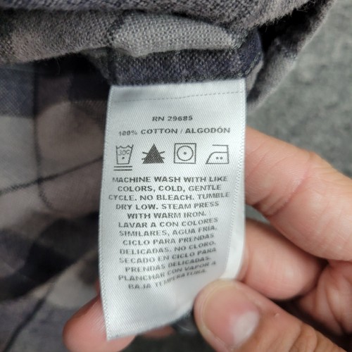 Pendleton Flanellhemd Herren Large grau Heritage Workwear Outdoor Jagd - Bild 7 von 8