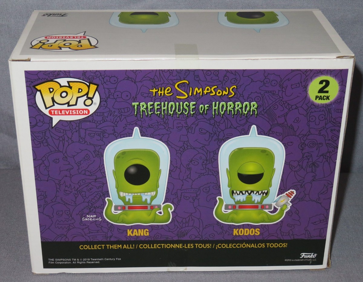 funko pop ザ・シンプソンズ 2点セット Funko Pop! Simpsons Treehouse of Horror KANG and KODOS 2