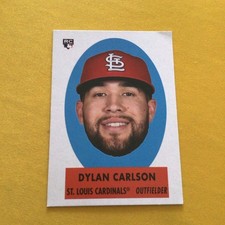 Dylan Carlson 2021 Topps Archives Peel-Off RC #69PO-5