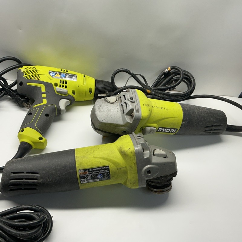 RYOBI TOOLS  Electric MIX  Lot 3 ⭐️FOR PARTS⭐️