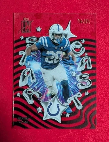 2025 Topps Signature Jonathan Taylor Red (RAW)