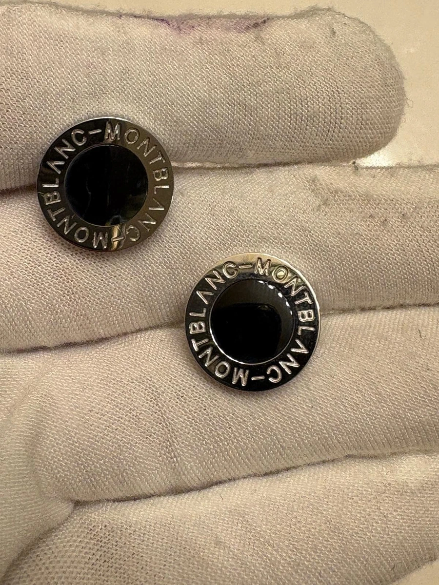 Montblanc Stainless Steel Cufflinks for Men for sale - eBay