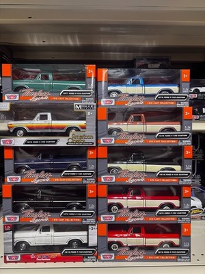 1979 FORD F-150 PICKUP TRUCK 1:24 DIECAST MODEL TOY CAR WITH BOX