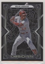 2022 Panini Chronicles Obsidian Electric Etch Purple 76/99 Nolan Arenado 04br