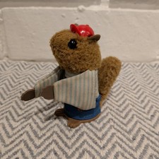 Fisher-Price Toys Woodsey Squirrel Figure Woodsey Squirrel 1979 Still Squeaks