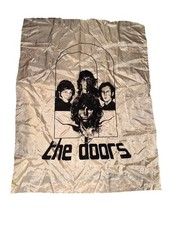 Vintage THE DOORS Banner Flag Tapestry Large 45x58
