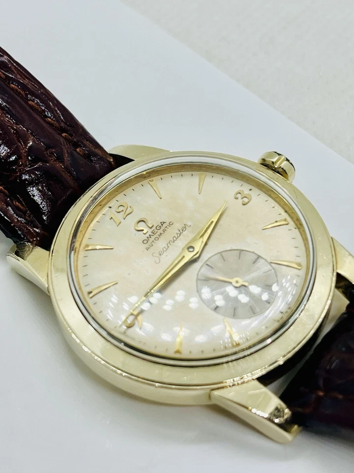 VERY COLLECTIBLE OMEGA SEAMASTER GOLD FILLED AUTOMATIC WATCH - Image 4 of 4