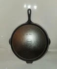 Griswold 719 B No. 12 Cast Iron Skillet with Heat Ring Small Logo  ERIE PA
