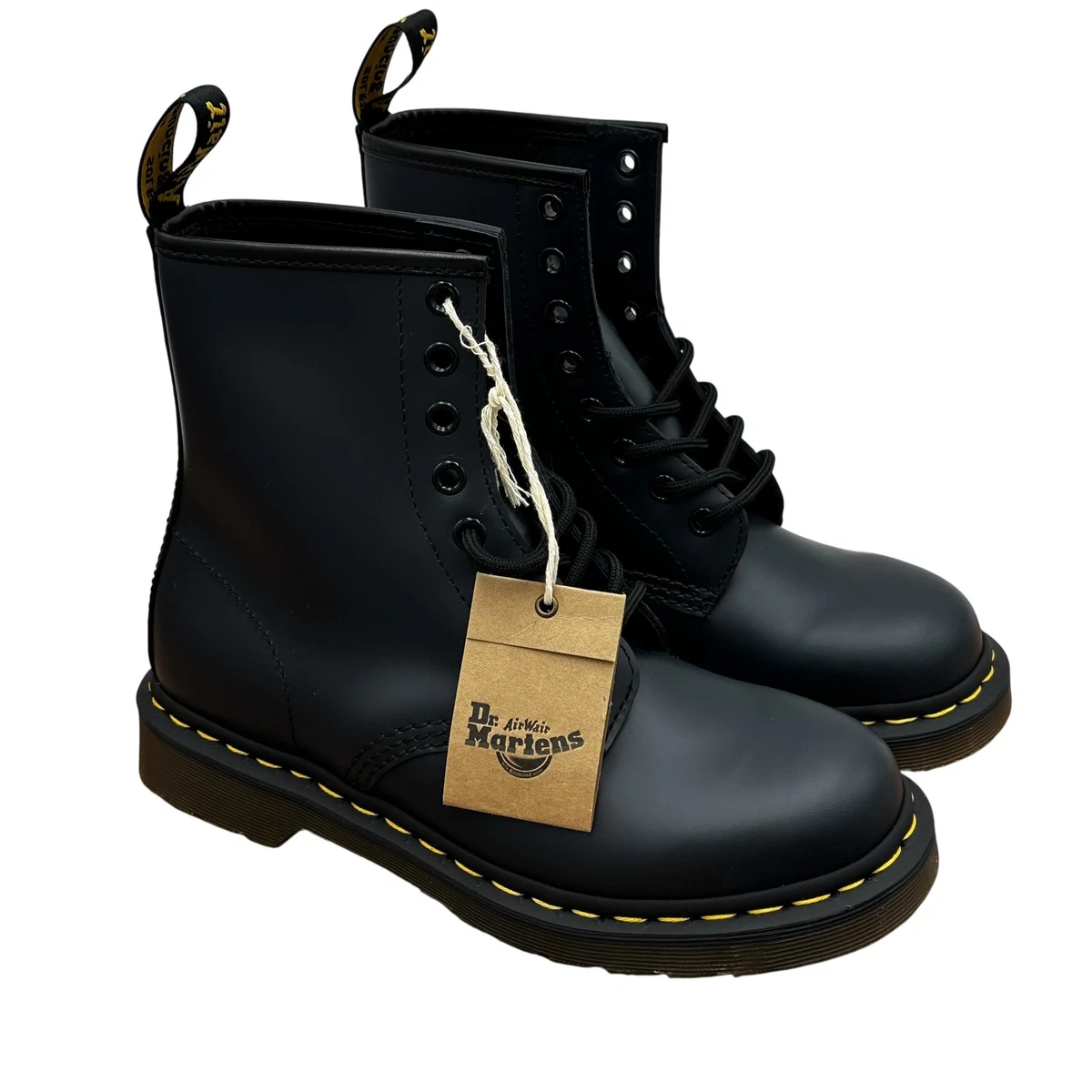 Dr Martens 1460 Black Smooth In Men's Boots for sale | eBay