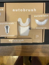 NEW SEALEDAutobrush Sonic Pro U-Shaped Electric Toothbrush Kit + Whitening Pen