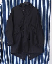 Buzz Rickson’s William Gibson M-51 Fishtail Parka Black Size M Medium US SELLER