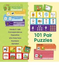 Puzzles for Toddlers 12 months sets of 6 puzzles familygame motor skills Develop