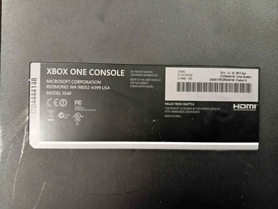 Microsoft Xbox One 500GB mit Controller Heimkonsole - Schwarz