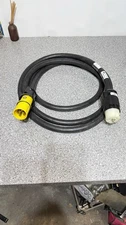 This is a 15-foot (approximately 4.6-meter) 50-amp power cable with a connector.