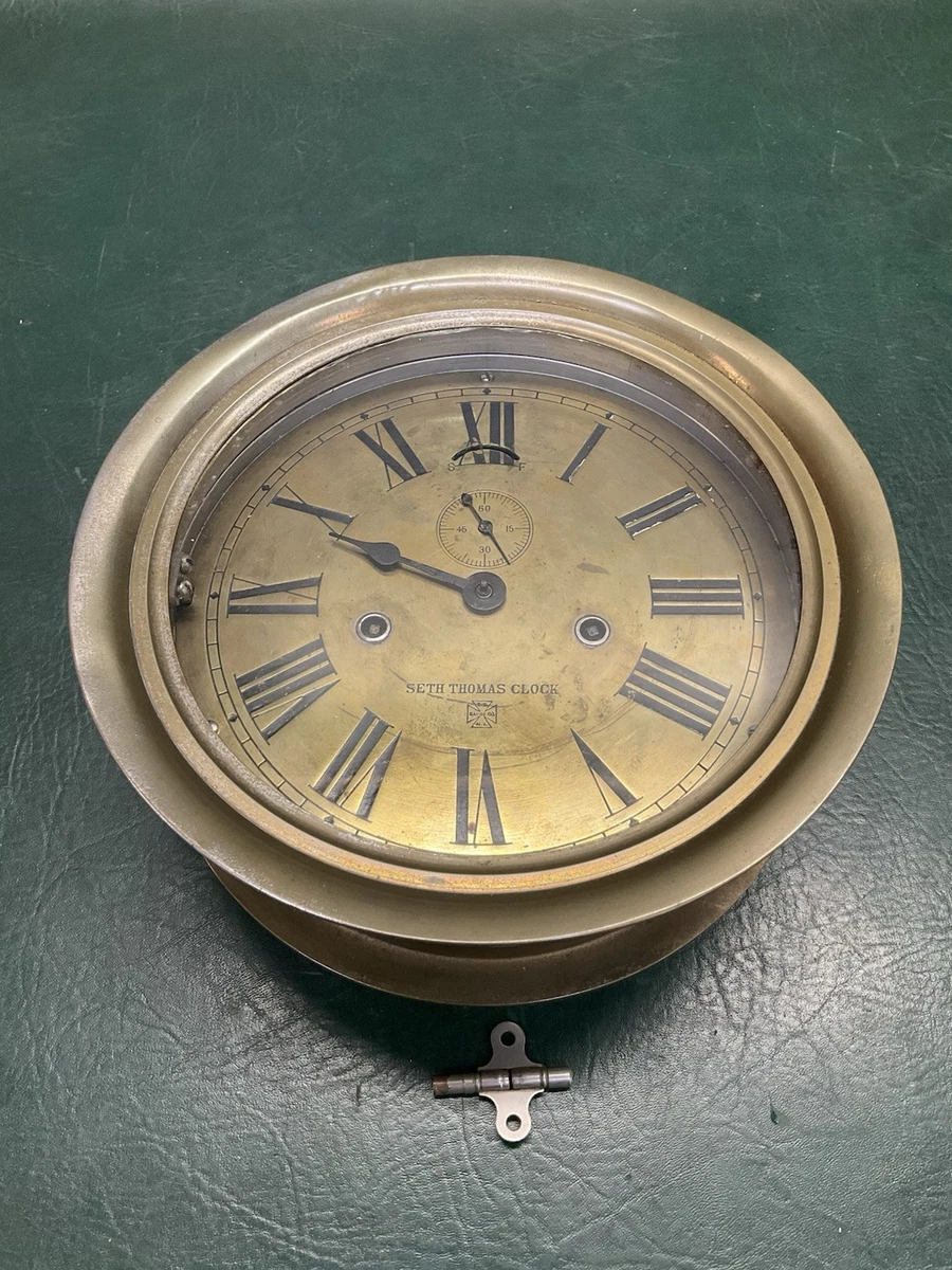 WWII US Navy Deck Clock Antique Maritime Clocks for sale | eBay