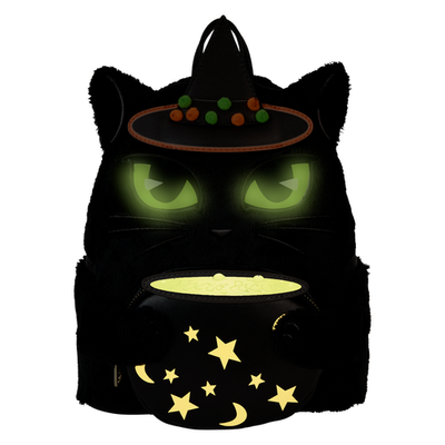 Loungefly Disney Hocus Pocus Binx Costume Light Up Glow Mini 
