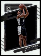 2021-22 Donruss Optic Bryn Forbes San Antonio Spurs #21