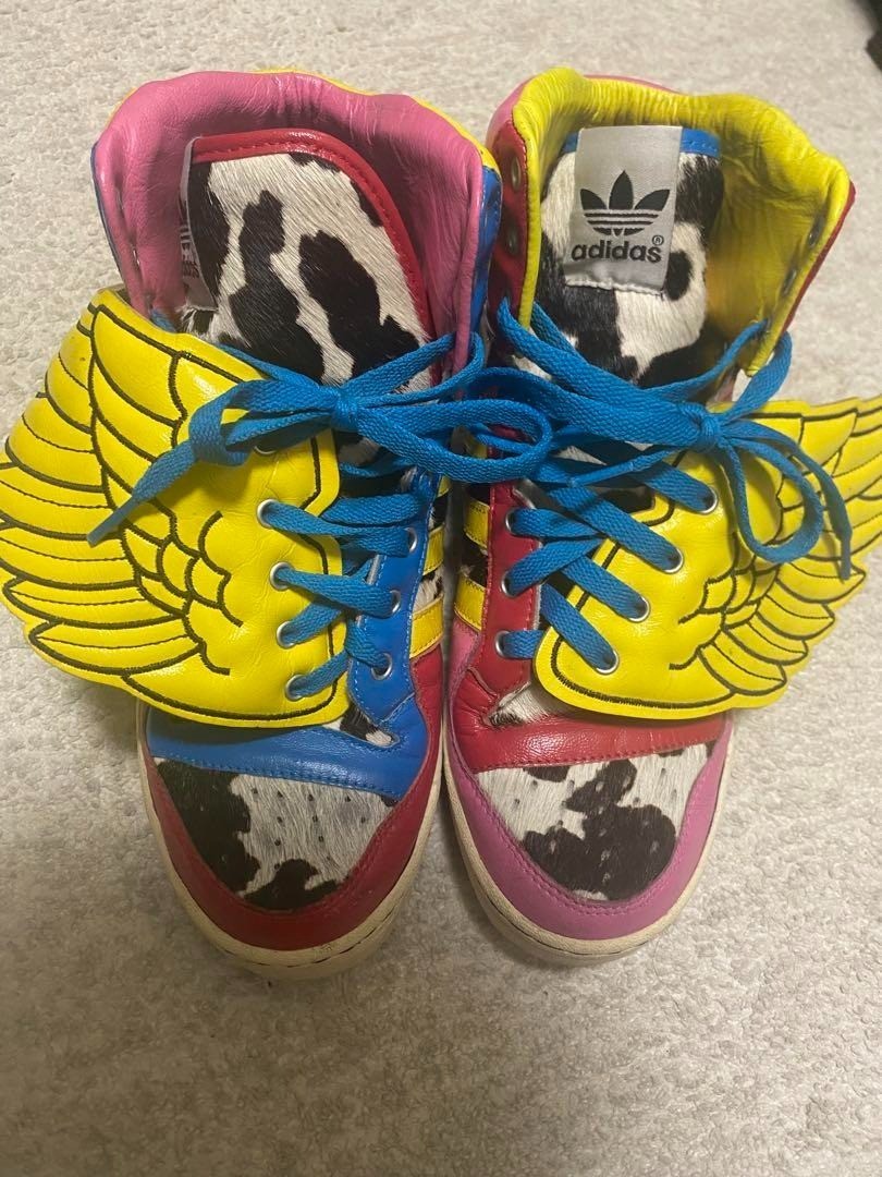 Jeremy Scott ゴールドラメ スニーカー US5 Jeremy Scott ゴールドラメ スニーカー US5 Jeremy Scott