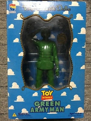 Toy Story Disney Andy Sid Rocky Scud Janie Doll Green Army man