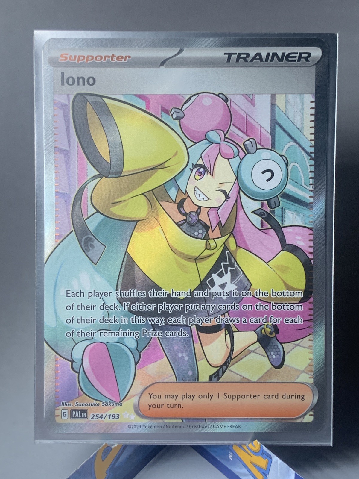 (Pre-Owned) NM Iono 254/193 SV02: Paldea Evolved - Pokemon Card 