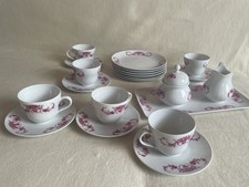 Kaffee Tee Service - Seltmann Weiden Bavaria - Porzellan - 6 Personen