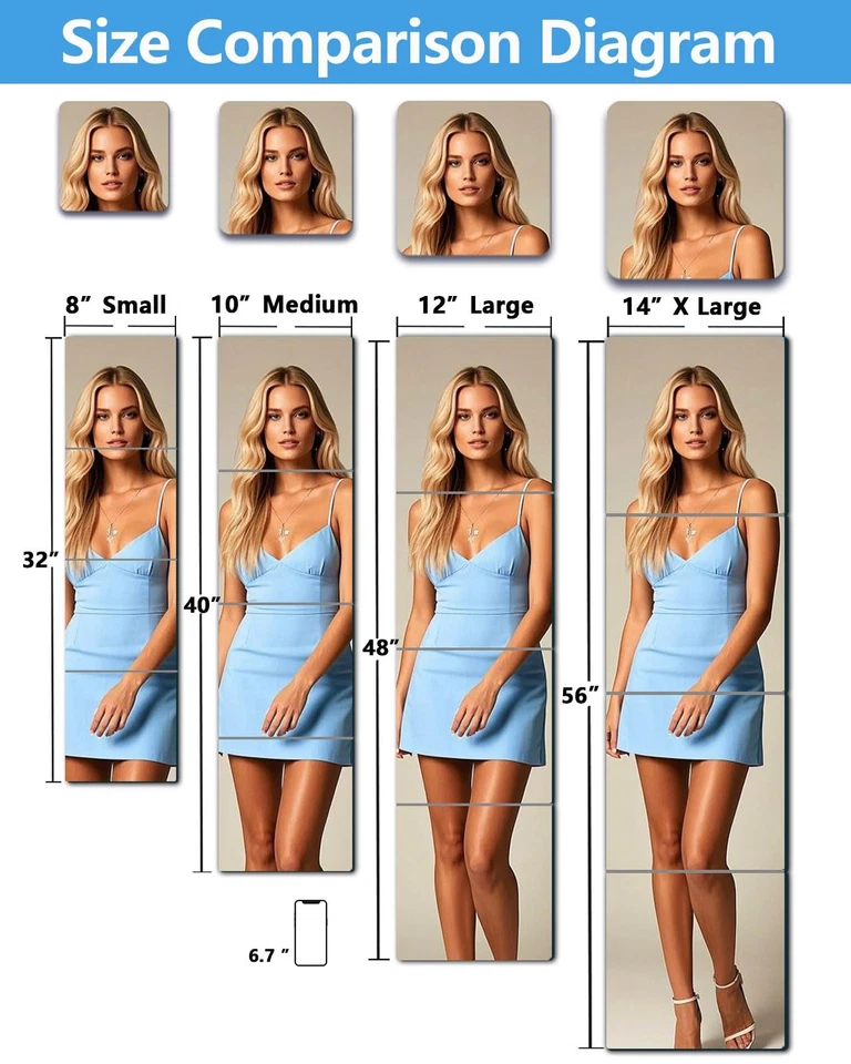 8”x8” Unbreakable Mirror Tiles 4PCS, Shatterproof Acrylic Wall Mirror for Room - Image 2 of 4