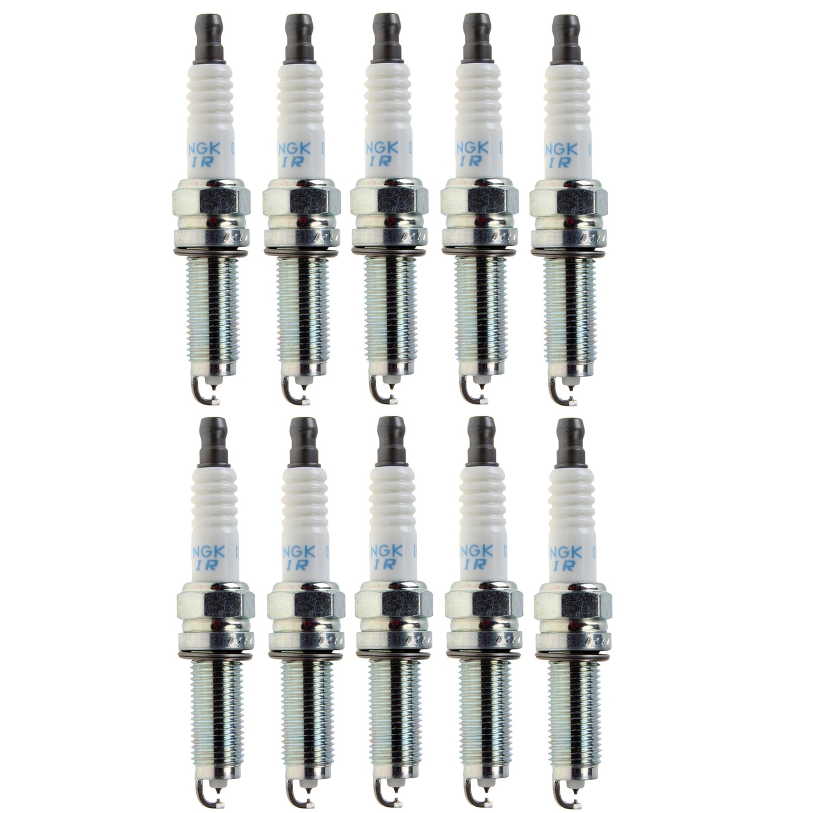 NGK Spark Plug Set Laser Iridium Gap 0.044 10 Pieces For Honda