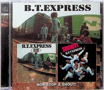 B.T. EXPRESS- Non-Stop / Shout CD (NEW 2005) 2on1 Funk Disco Albums 1975/1978 BT