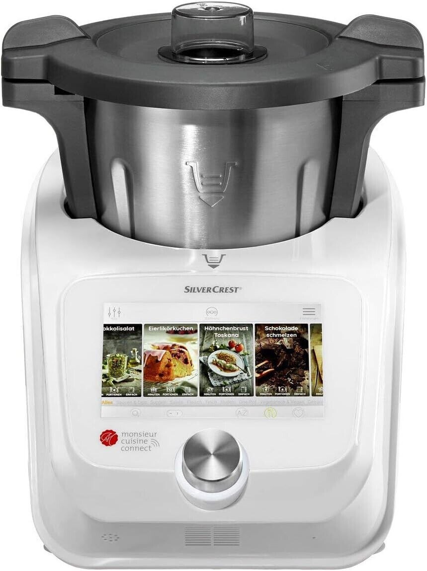 Monsieur Cuisine Connect Skmc 1200 F6 Silvercrest Monsieur Cuisine connect trend SKMC 1200 F6 Küchenmaschine