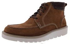 MEN'S CLARKS BARNES MID OXFORD BOOTS