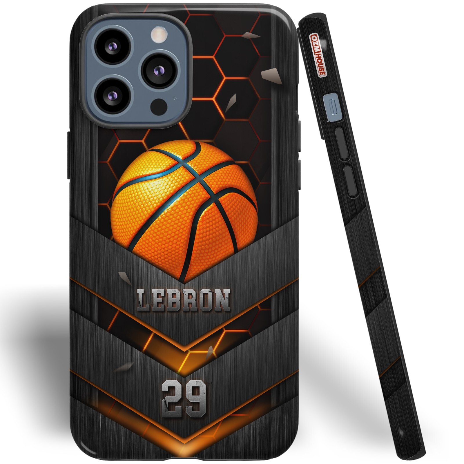 Personalized Basketball Phone Cases Custom Number & Name Phone Cover Basketball eBay