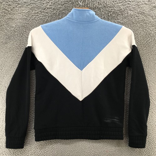 Fila 1 /4 Zip Sweatshirt Womens S White Black Blue Long Sleeve Pullover Casual - Picture 13 of 22