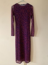 NGC Nasty Gal Collection Long Sleeve Floral Maxi Dress Size 4