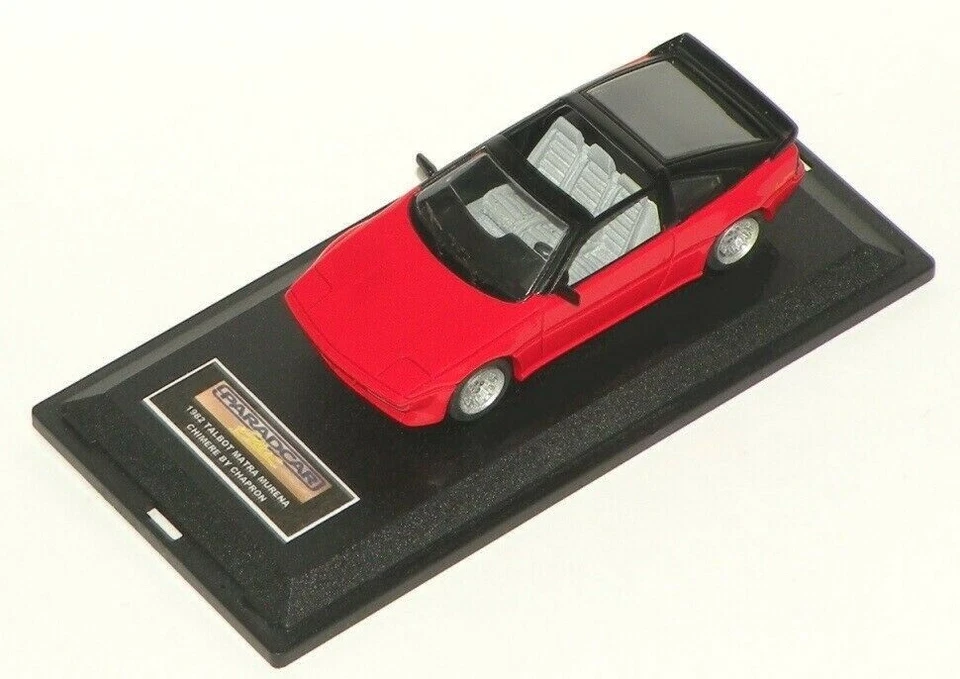 1/43 PARADCAR 1982 TALBOT MATRA MURENA CHIMERA CHAPRON N/MINISTYLE N/ALEZAN - Image 2 of 2