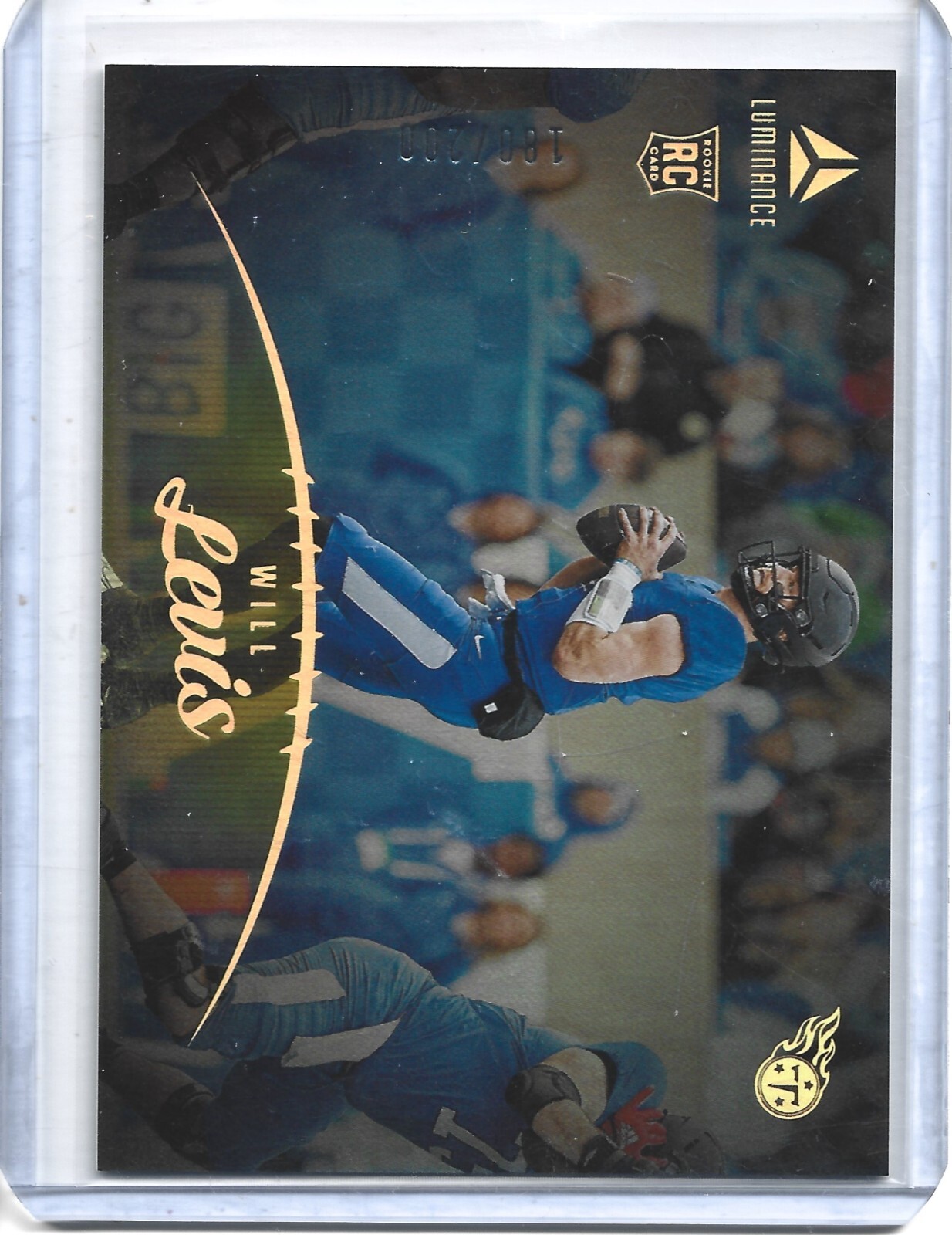 Will Levis 2023 Panini Luminance 198 Prizm #/200 Rookie RC