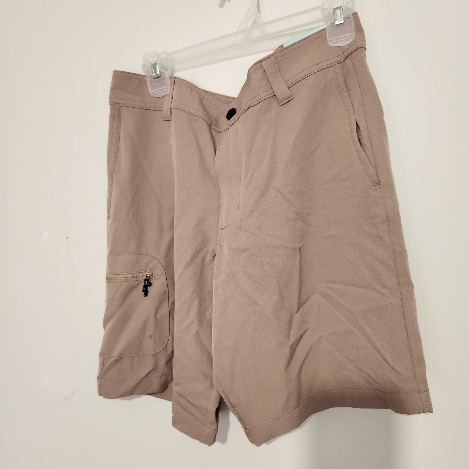 Magellan Fish Gear Shorts For Men Size 30 Khaki Color Water Repellent   B8