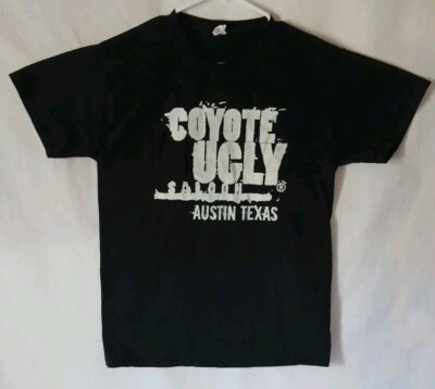 Coyote Ugly Saloon Austin Black T-shirt Men's Size Medium 100