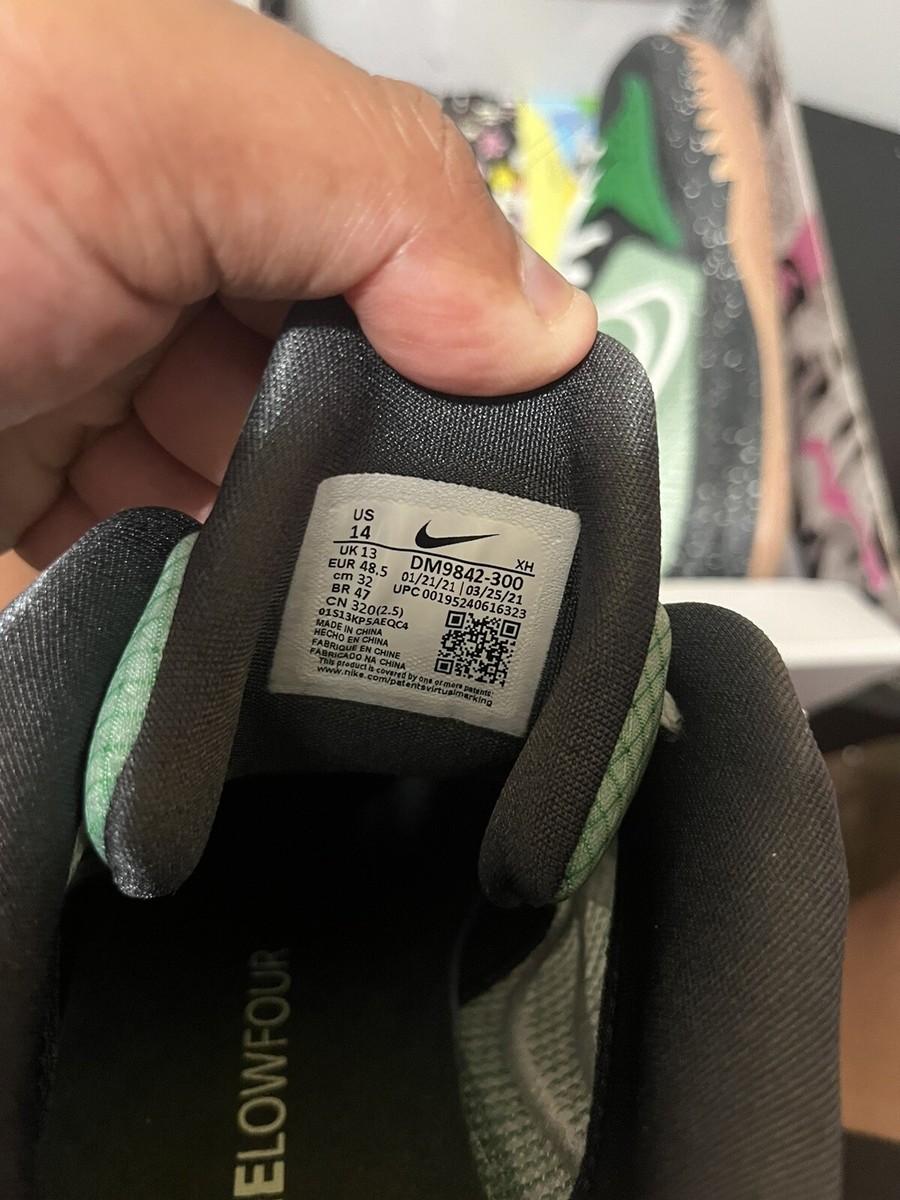 Nike Kyrie 4 Low Pine Green Academy Promo DM9842-300 Men display picture 2