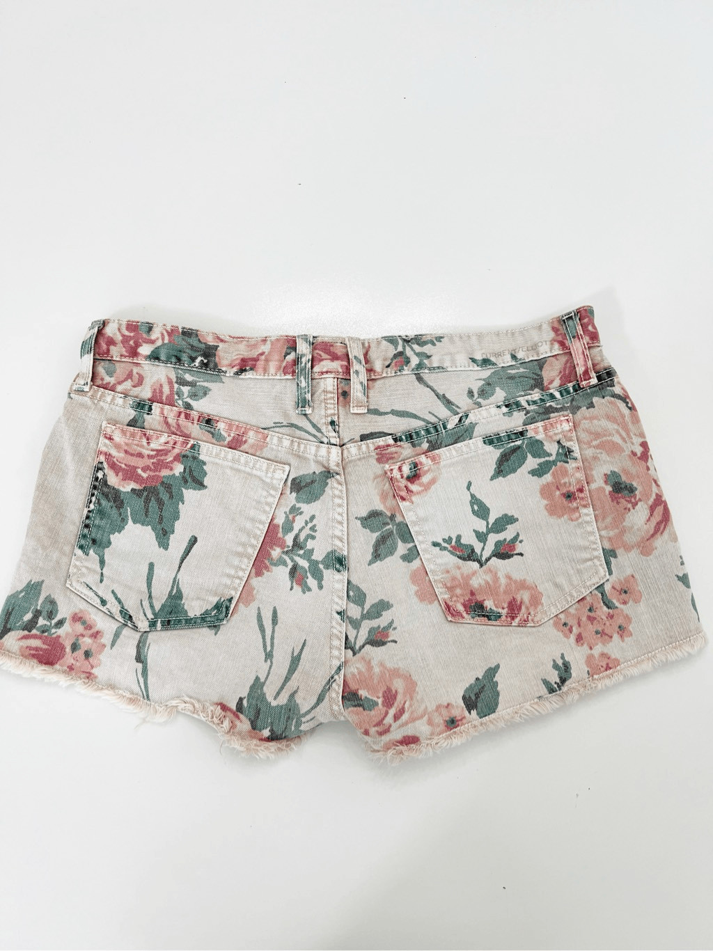 Current/Elliott Womens Multi Haystack Floral Boyf… - image 6