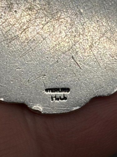 Colgante Medalla Premio Lengua Española Plata de Ley Años 30 Esmalte 11g - Imagen 3 de 9