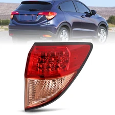 For 2016 2017 2018 Honda HR-V HRV Outer Passenger Right Side Tail Light 16-18