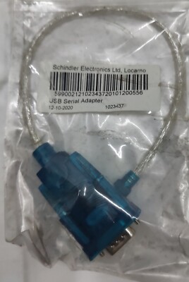 Schindler Elevator 59900212 USB RS232 Serieller Adapter