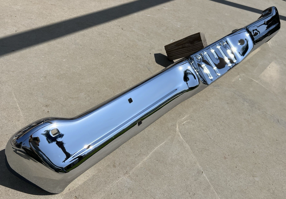 1966-1971 X Ford Ranchero Rear Back Triple Chrome Plated Bumper 66-71 ...