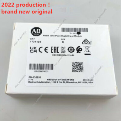 2022 Newest Sealed 1P Allen-Bradley 1734-IB8 Ser D Digital Input Module In Stock