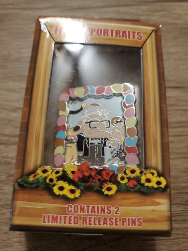 DISNEY PIN FAMILY PORTRAITS REVEAL CONCEAL UP CARL RUSSELL KEVIN DUG MYSTERY - Picture 3 of 3