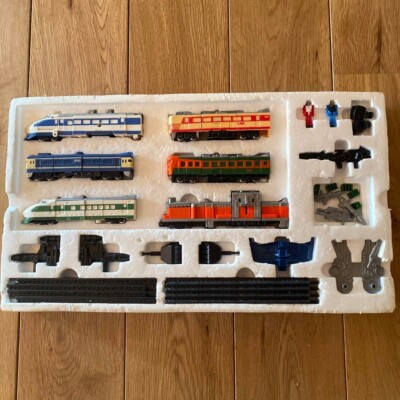 DIACLONE Train Robo 6 Body Formation DX Set Deluxe TAKARA 2059 F/S